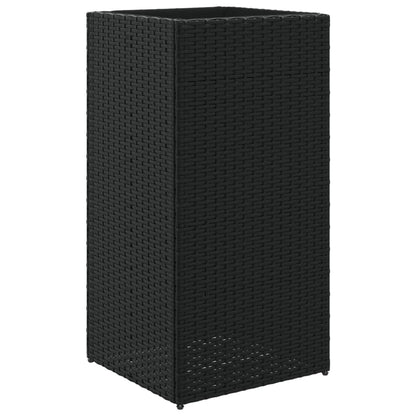 Pflanzkübel 2 Stk. Poly Rattan
