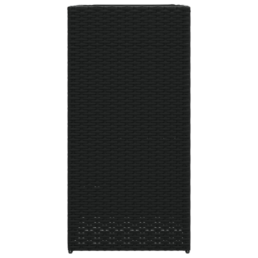 Pflanzkübel 2 Stk. Poly Rattan