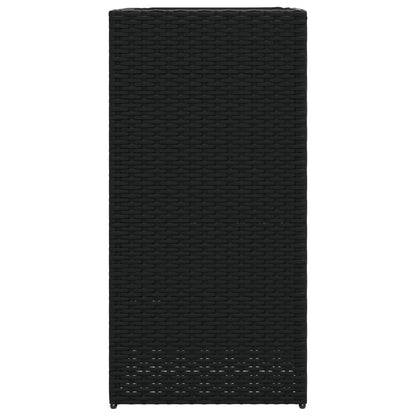 Pflanzkübel 2 Stk. Poly Rattan