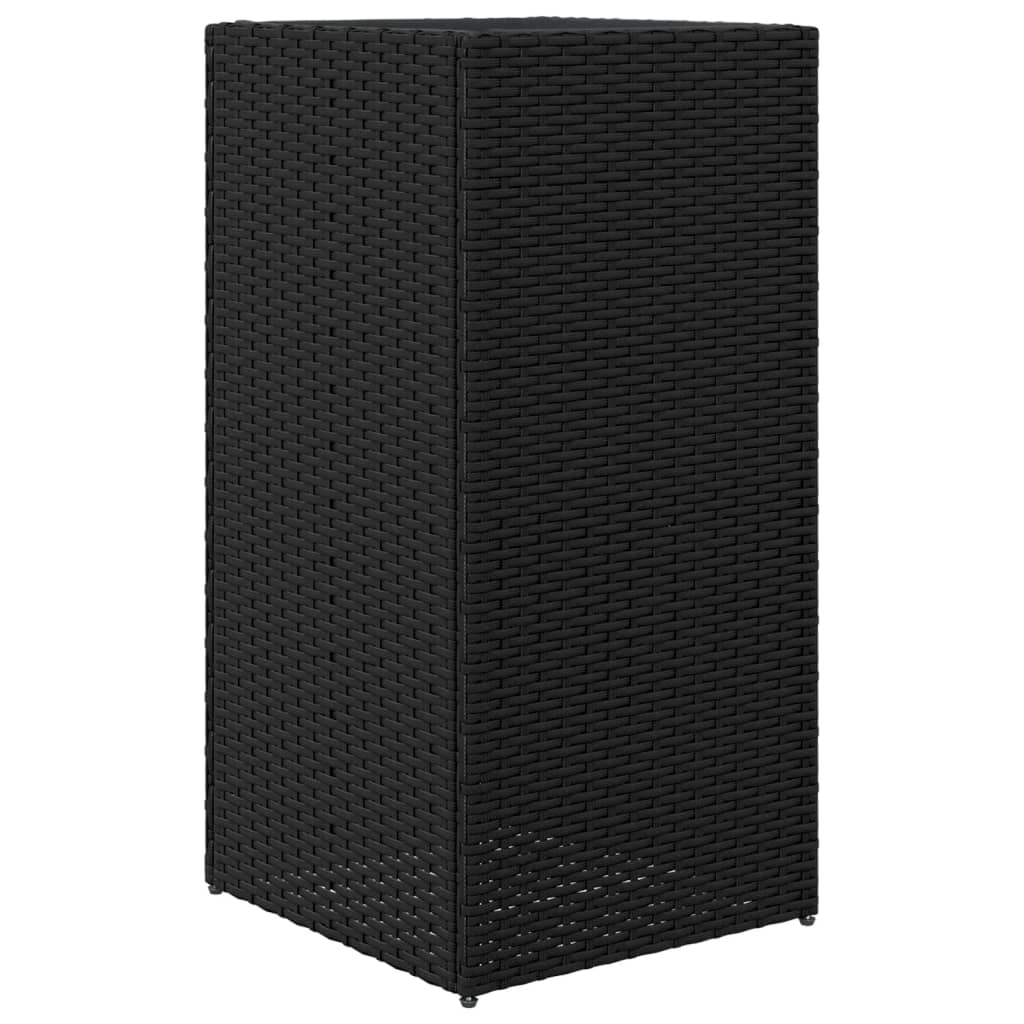 Pflanzkübel 2 Stk. Poly Rattan