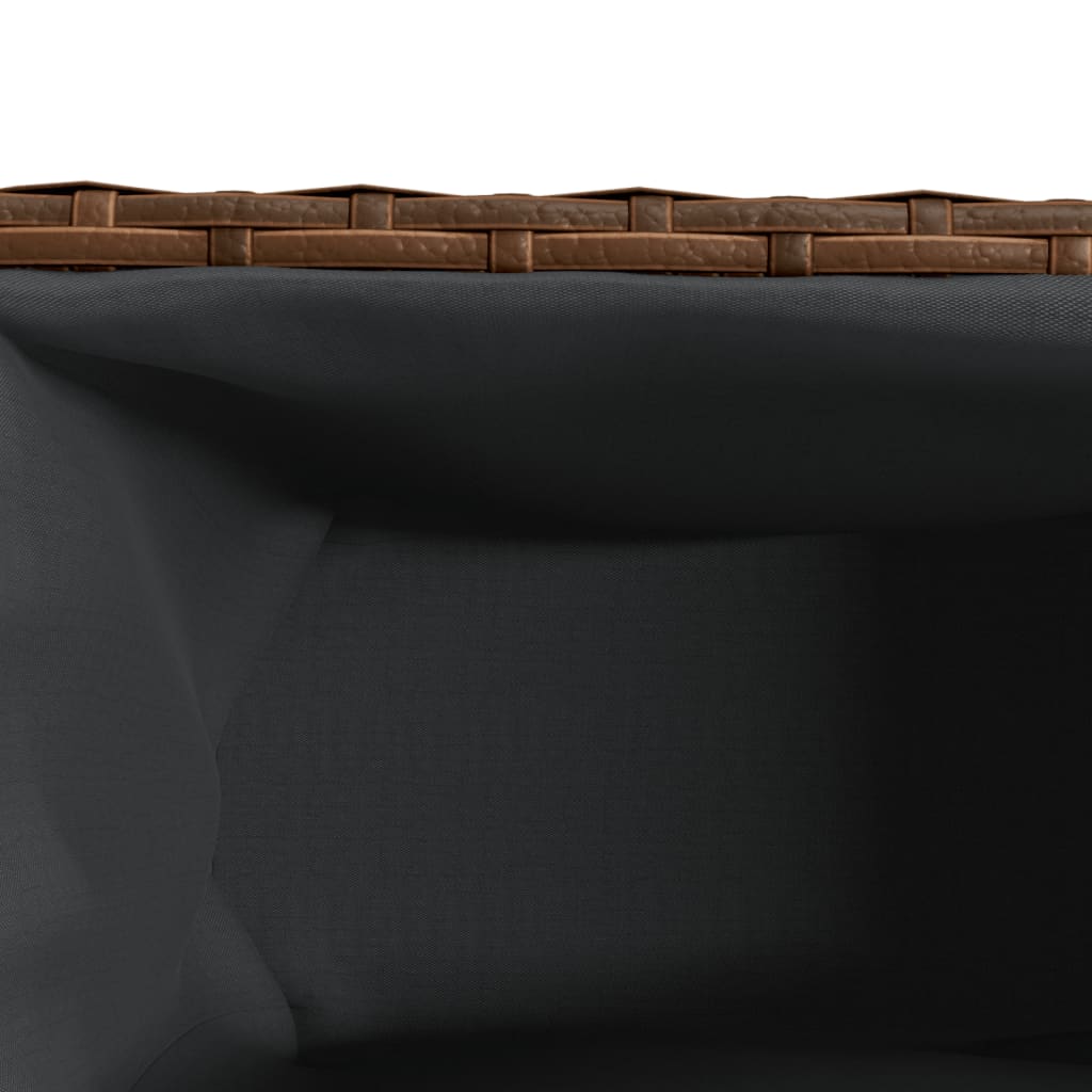 Pflanzkübel Mit 3 Töpfen 2 Stk. 105X30X32 Cm Poly Rattan