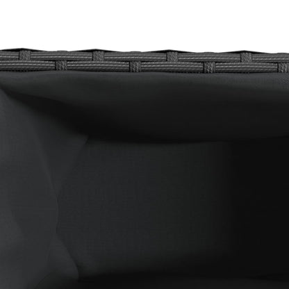 Pflanzkübel Mit Rollen 2 Stk. 107X32X38 Cm Poly Rattan