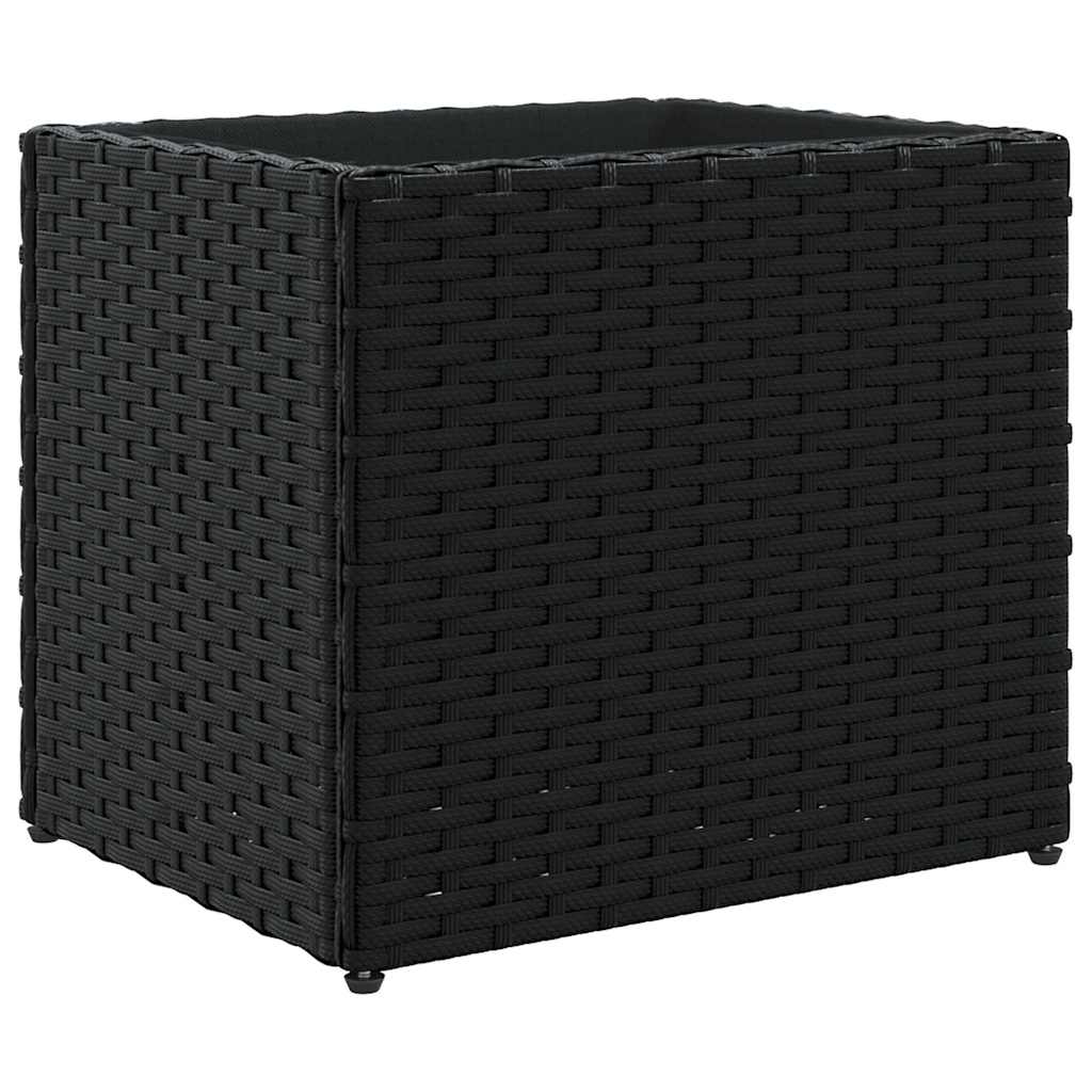 Pflanzkübel 2 Stk. 36X30X32 Cm Poly Rattan