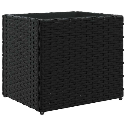 Pflanzkübel 2 Stk. 36X30X32 Cm Poly Rattan
