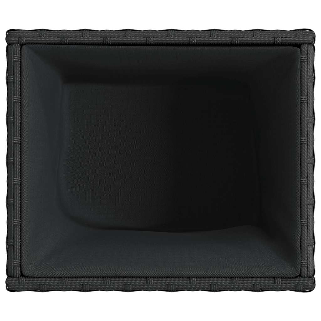 Pflanzkübel 2 Stk. 36X30X32 Cm Poly Rattan