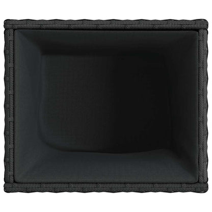 Pflanzkübel 2 Stk. 36X30X32 Cm Poly Rattan