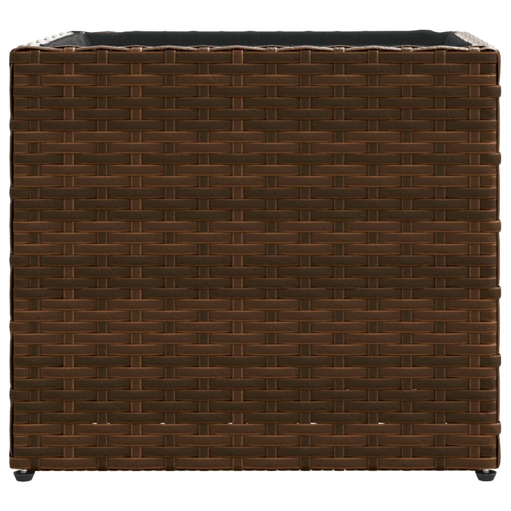 Pflanzkübel 2 Stk. 36X30X32 Cm Poly Rattan