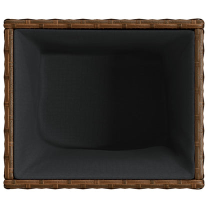 Pflanzkübel 2 Stk. 36X30X32 Cm Poly Rattan