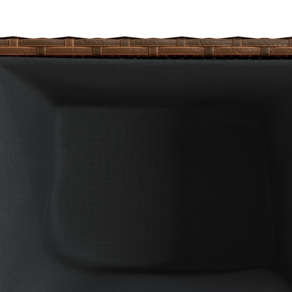 Pflanzkübel 2 Stk. 36X30X32 Cm Poly Rattan