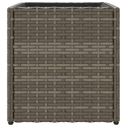 Pflanzkübel 2 Stk. 36X30X32 Cm Poly Rattan