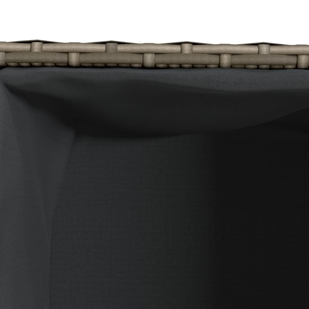 Pflanzkübel 2 Stk. 36X30X32 Cm Poly Rattan