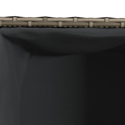 Pflanzkübel 2 Stk. 36X30X32 Cm Poly Rattan