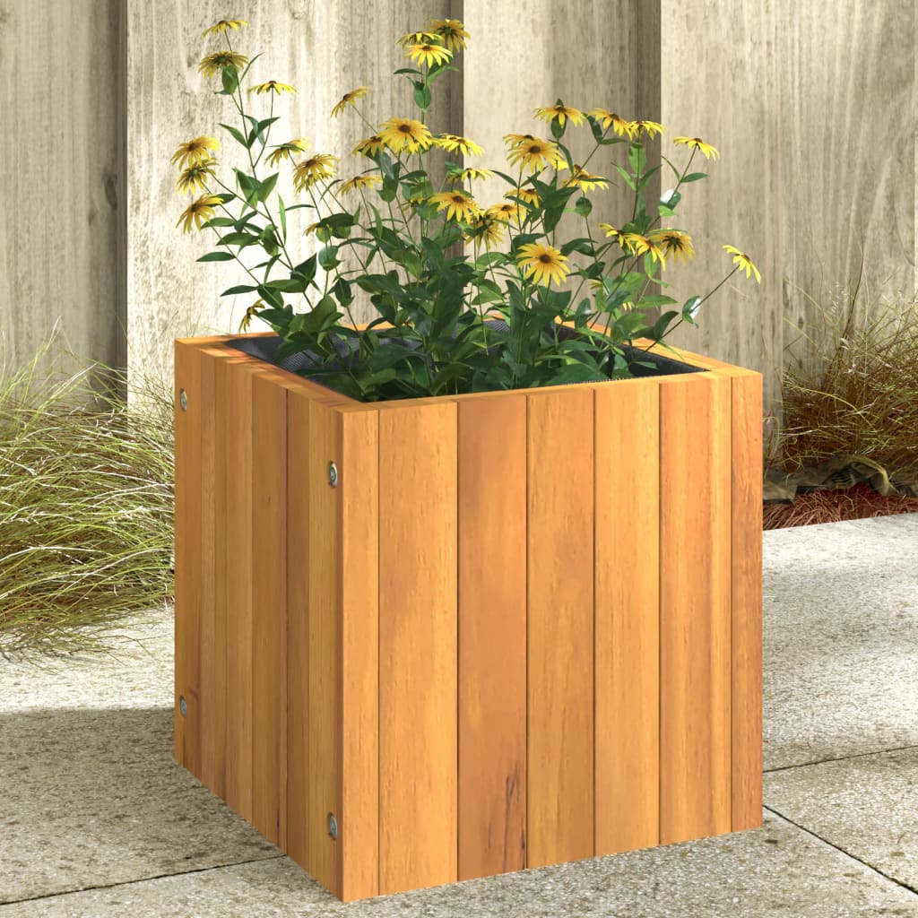 Pflanzkübel 59X27,5X70 Cm Massivholz Akazie