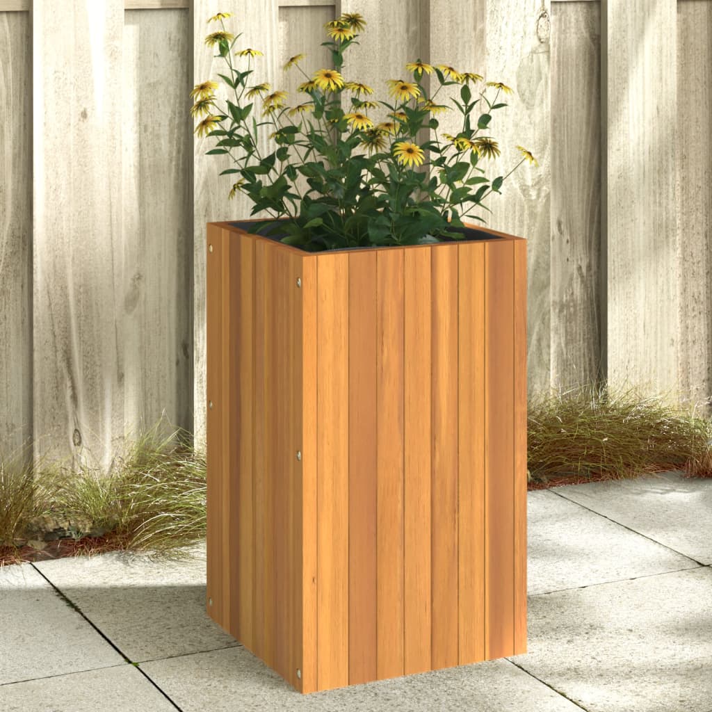 Pflanzkübel 59X27,5X70 Cm Massivholz Akazie