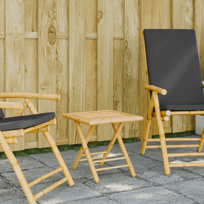 Gartentisch Klappbar Ø Bambus