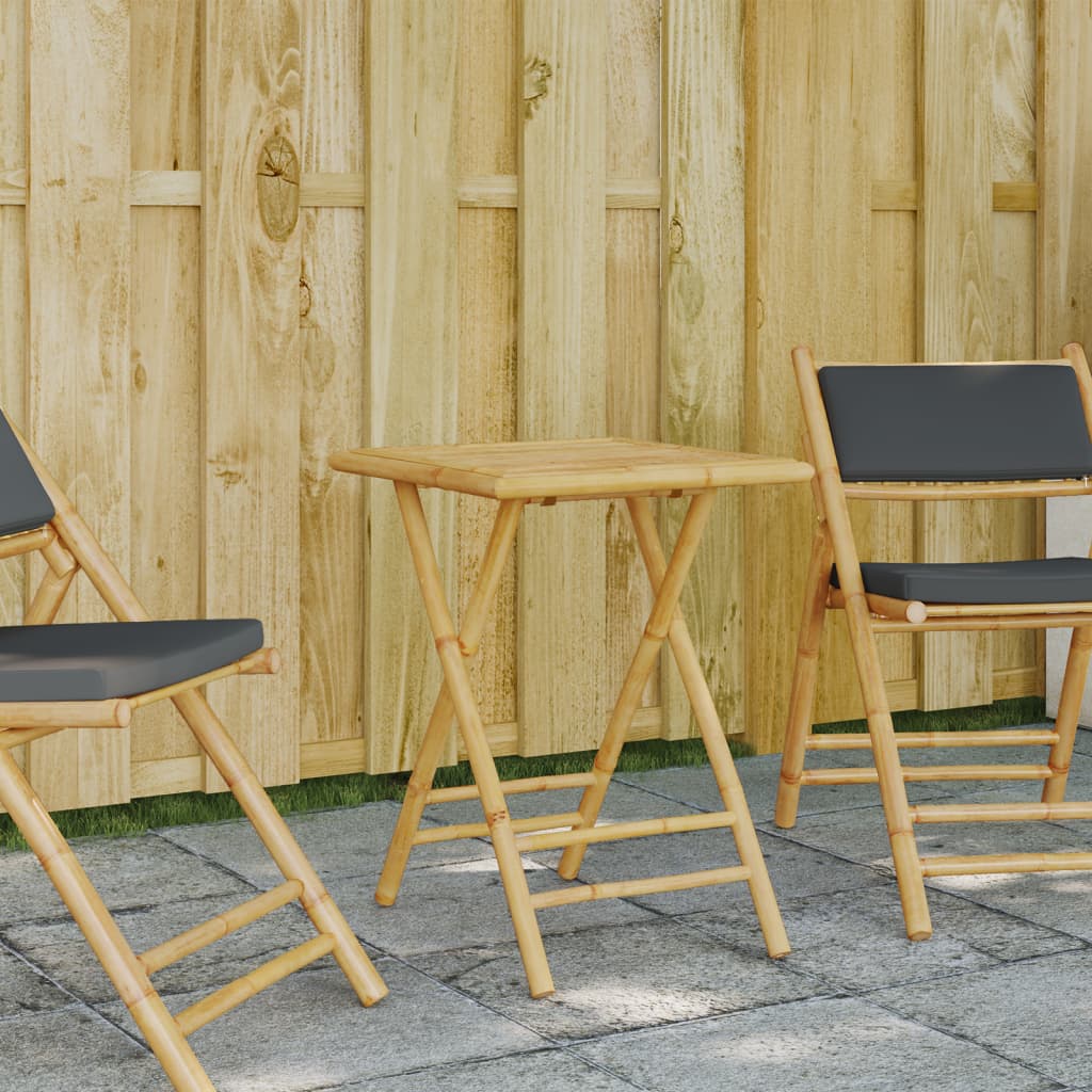 Gartentisch Klappbar Ø Bambus