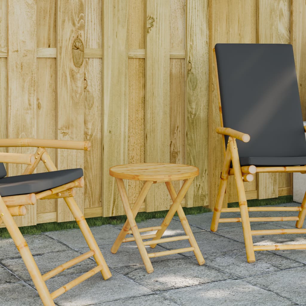 Gartentisch Klappbar Ø Bambus