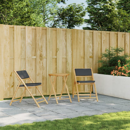Gartentisch Klappbar Ø Bambus