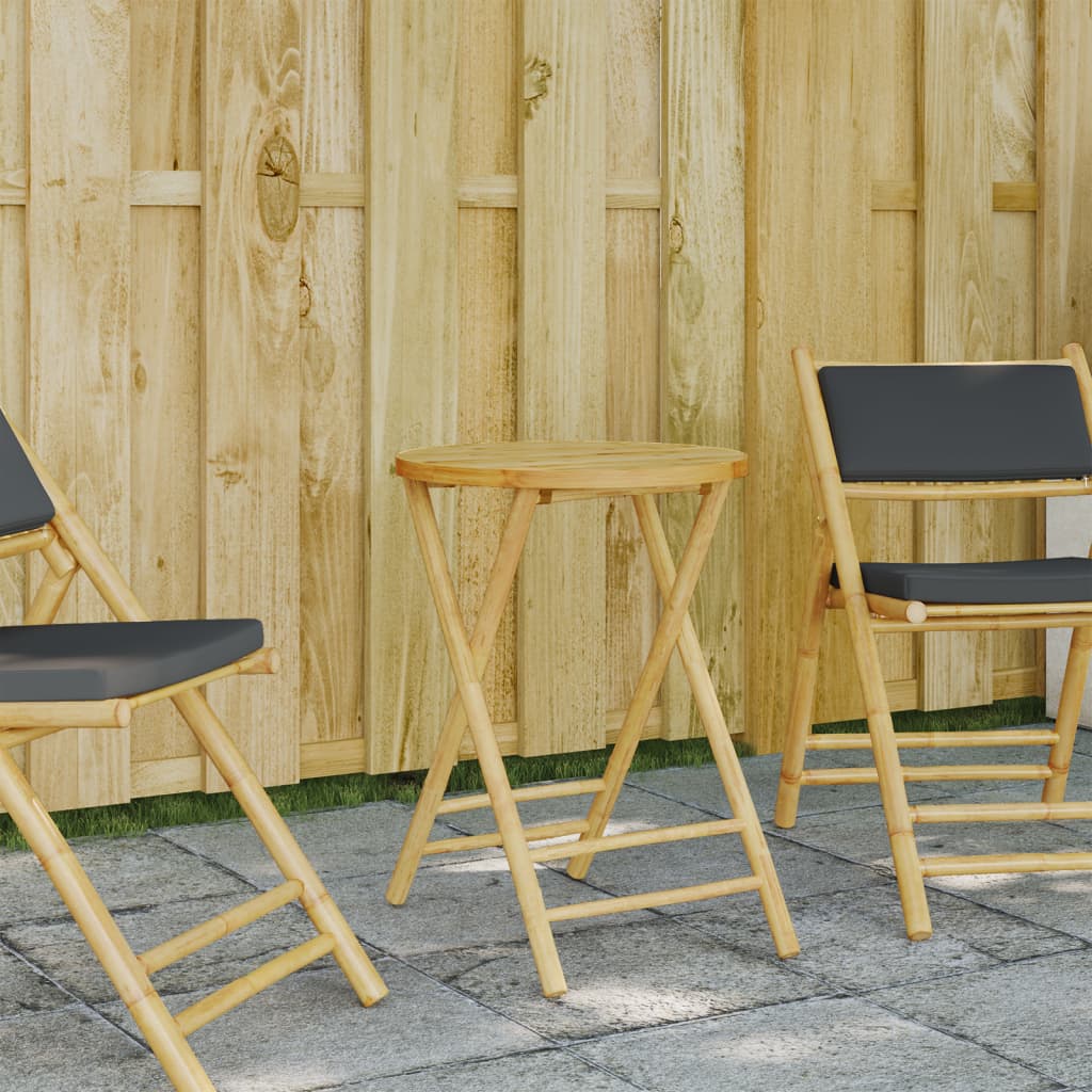 Gartentisch Klappbar Ø Bambus