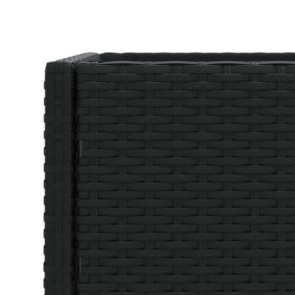 Pflanzkübel Mit Ablage Poly Rattan