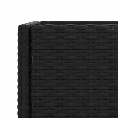 Pflanzkübel Mit Ablage Poly Rattan