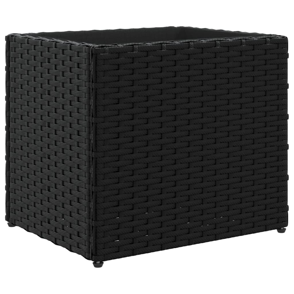 Pflanzkübel 36X30X32 Cm Poly Rattan
