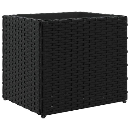 Pflanzkübel 36X30X32 Cm Poly Rattan