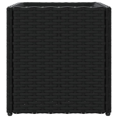 Pflanzkübel 36X30X32 Cm Poly Rattan
