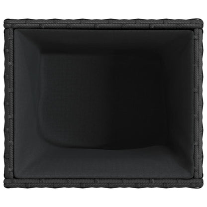 Pflanzkübel 36X30X32 Cm Poly Rattan