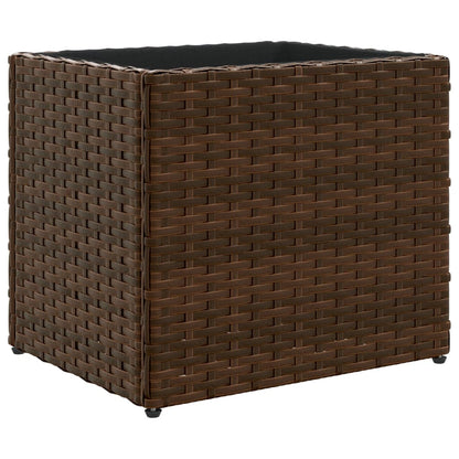 Pflanzkübel 36X30X32 Cm Poly Rattan