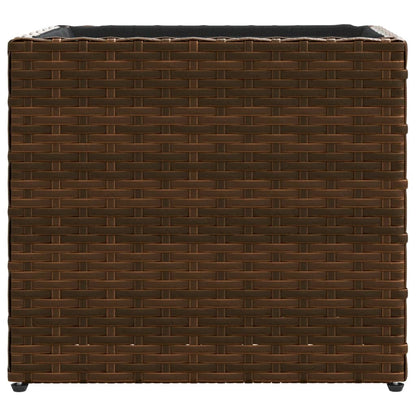 Pflanzkübel 36X30X32 Cm Poly Rattan