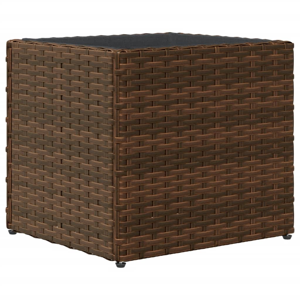 Pflanzkübel 36X30X32 Cm Poly Rattan