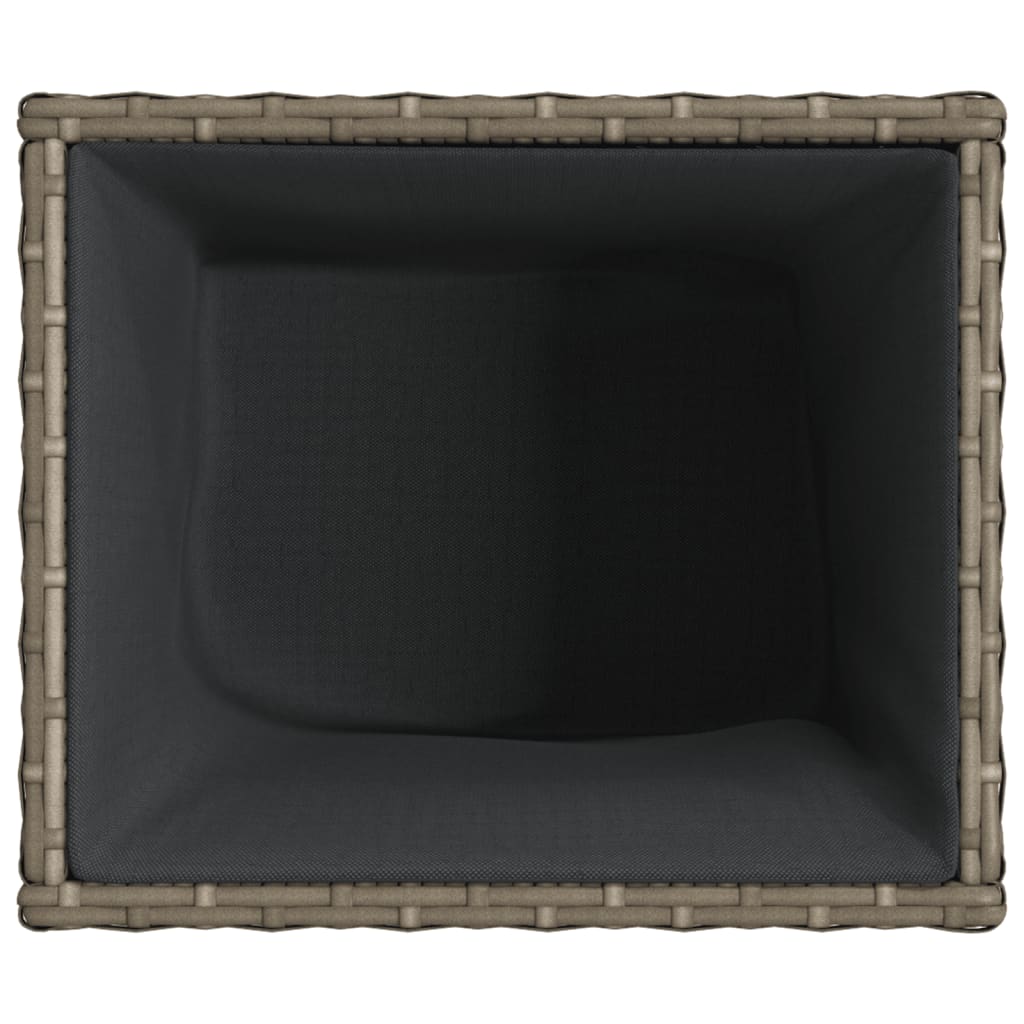 Pflanzkübel 36X30X32 Cm Poly Rattan