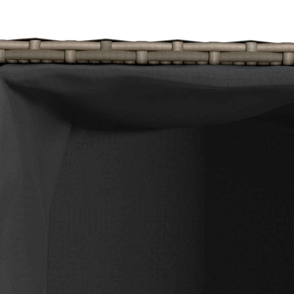 Pflanzkübel 36X30X32 Cm Poly Rattan