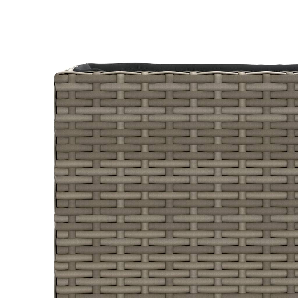 Pflanzkübel 36X30X32 Cm Poly Rattan