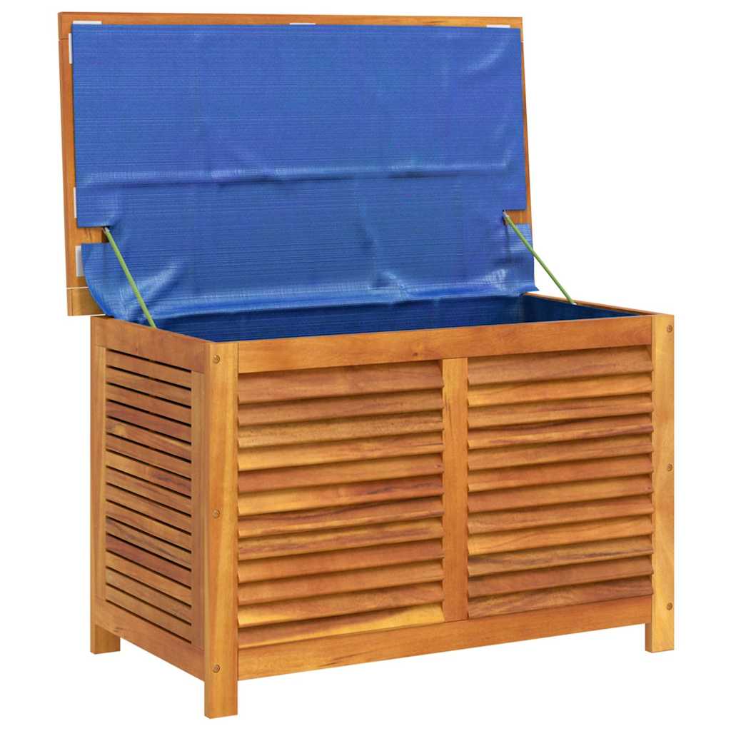 Gartenbox Mit Lüftungsschlitzen Massivholz Akazie