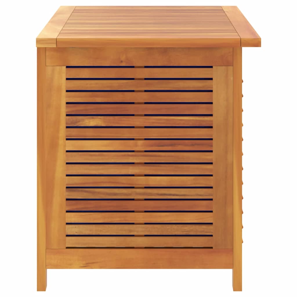 Gartenbox Mit Lüftungsschlitzen Massivholz Akazie