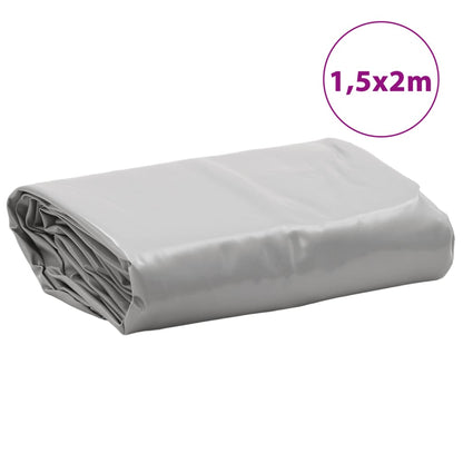 Abdeckplane 1,5X2 M 650 G/M² Grau