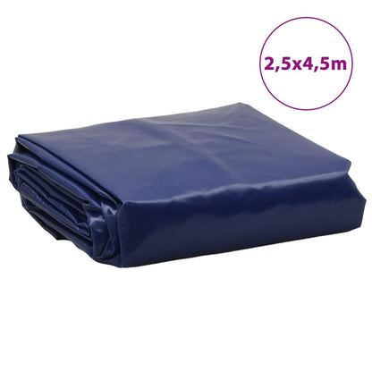Abdeckplane 2,5X4,5 M 650 G/M² Blau