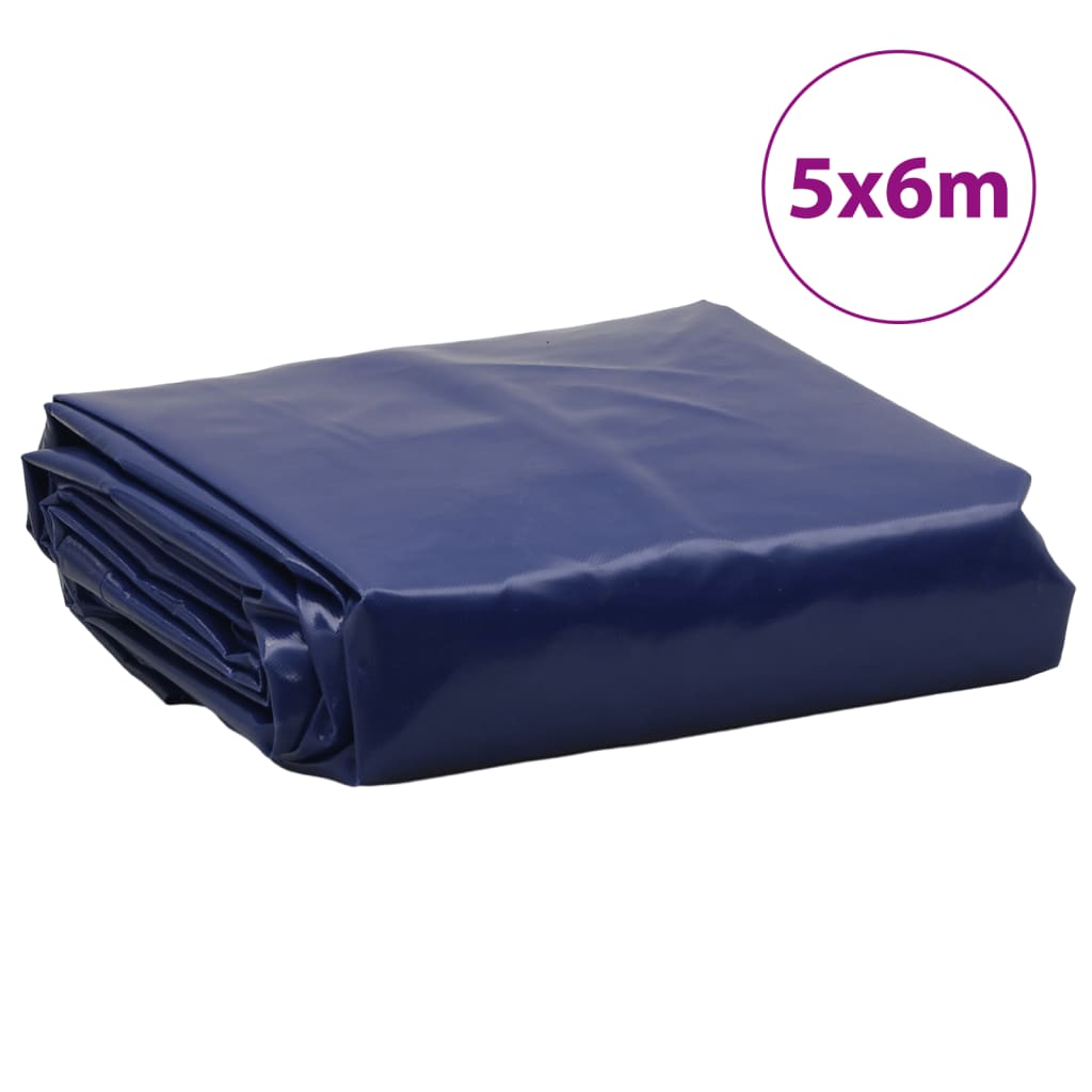 Abdeckplane 5X6 M 650 G/M² Blau