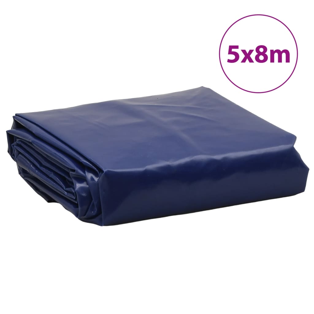 Abdeckplane 5X8 M 650 G/M² Blau