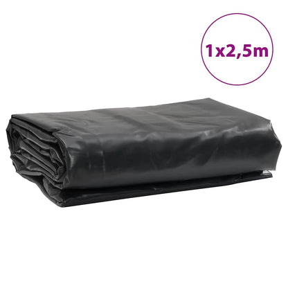 Abdeckplane 1X2,5 M 650 G/M² Schwarz