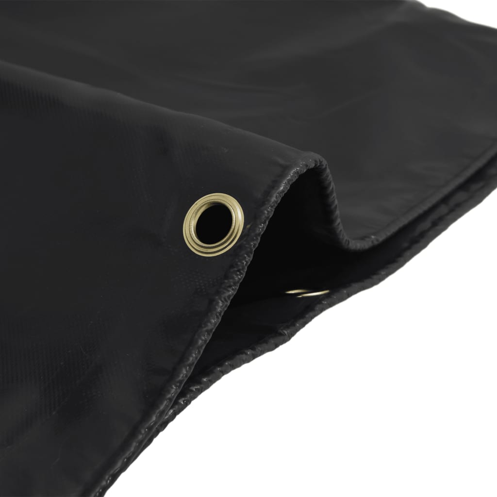 Abdeckplane 5X8 M 650 G/M² Schwarz