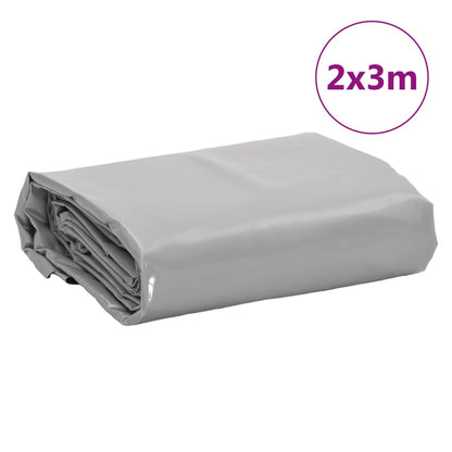 Abdeckplane 2X3 M 650 G/M² Grau