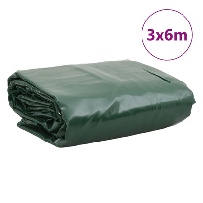 Abdeckplane 3X6 M 650 G/M² Grün