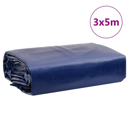 Abdeckplane 3X5 M 650 G/M² Blau