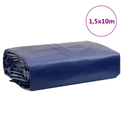 Abdeckplane 1,5X10 M 650 G/M² Blau
