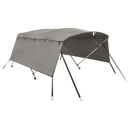4-Bow Bimini-Top Mit Seitenteilen 243X(230-244)X137 Cm Anthrazit Grau