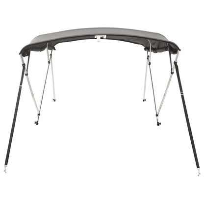 4-Bow Bimini-Top Mit Seitenteilen 243X(230-244)X137 Cm Anthrazit Grau