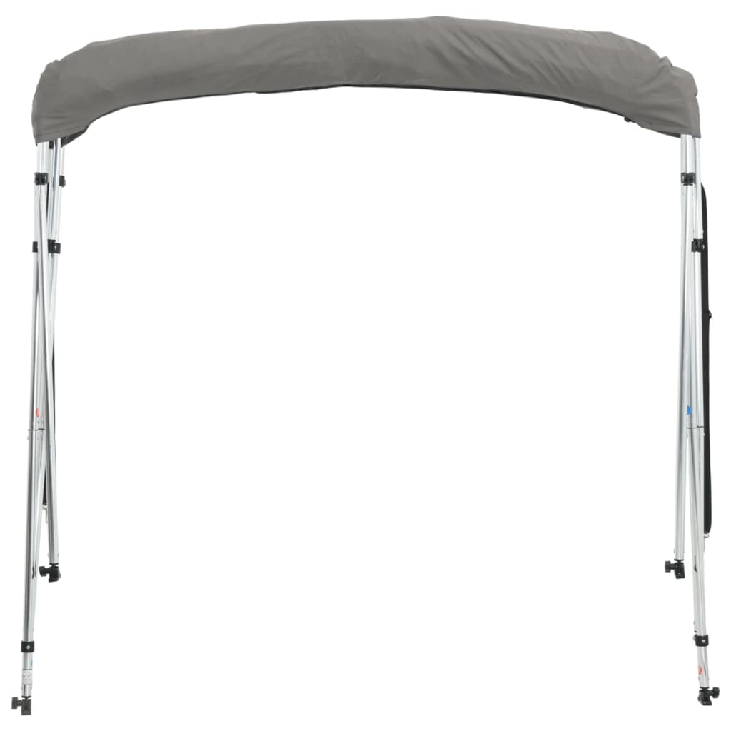 4-Bow Bimini-Top Mit Seitenteilen 243X(230-244)X137 Cm Anthrazit Grau